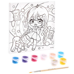 Картина по номерам Мармеладное настроение, 15 15 см - Школа талантов фото 3