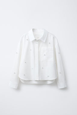 SHINY FLORAL SHIRT
