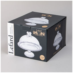 БЛЮДО SWEETY С КРЫШКОЙ НА НОЖКЕ 19,5Х20,5 СМ - Lefard фото 2