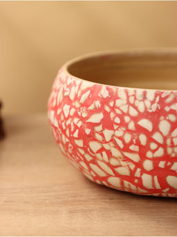 Ваза для фруктов, 15×15×6 см, бамбук