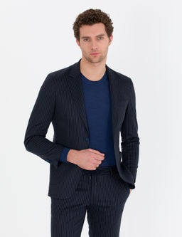 Темно-синий Ex. Узкая куртка - Cacharel фото 10