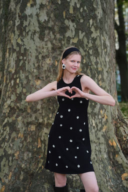 Embellished fine-knit dress - H&m фото 3