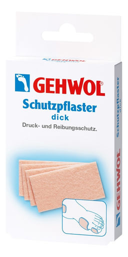 Gehwol защитный пластырь толстый 4шт