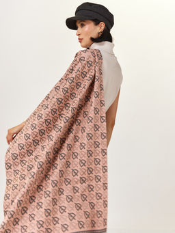 в составе ШЕРСТЬ  и КАШЕМИР Большой, мягкий, теплый  двусторонний палантин - Tantino фото 8