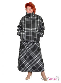 Жакет-парка Модель №1907 размеры 44-84 - Plusmoda фото 37