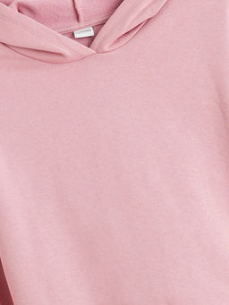 Kap??onlu K?z ?ocuk Sweatshirt