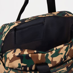 Сумка дорожная на молнии, наружный карман, цвет мультикам - Simaland фото 4