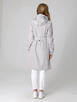 24131 Плащ св.серый - Dizzyway фото 3