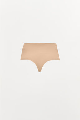 HIGH-WAIST BODY SHAPE POLYAMIDE THONG - Zara фото 5