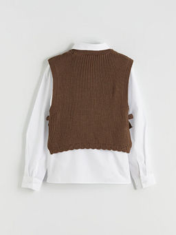 Uzun Kollu K?z ?ocuk G?mlek