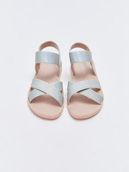 ?apraz Bantl? Lastikli K?z ?ocuk Sandalet - Waikiki фото 3