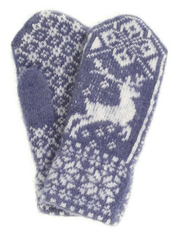 Варежки женские "Олень" ПП 3202-27