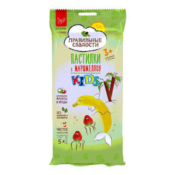 ПС Пастилки с маршмеллоу KIDS. Клубника+Банан