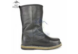 Сапоги мужские Сибирь, черные, войлочная подошва - Мирунт фото 3