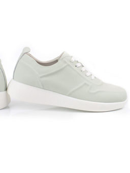 05-PDL195-3 LT. GREEN Кроссовки женские (натуральная кожа) - Фабричный китай фото 28