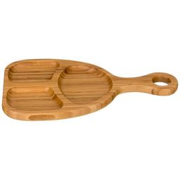 Блюдо сервировочное Lefard Native 3 секции деревянное 32×18,5×2 см  фото 2