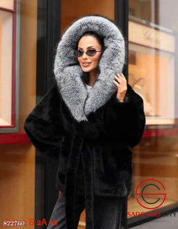 Шуба женская из искусственного меха