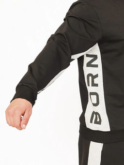 CRB wear/FWXM 90030-22 Комплект мужской (джемпер, брюки),черный/Ex.Cherubino фото 3
