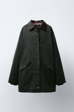 LONG WAXED JACKET