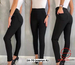 Брюки узкие женские с карманами - Bruno фото 7