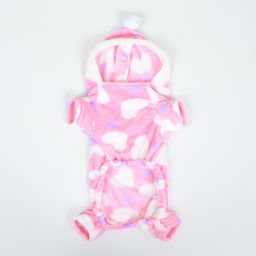 Комбинезон Любовь с капюшоном, размер M (ДС 30 см, ОГ 40 см, ОШ 30 см), розовый - Simaland фото 9