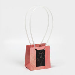 Цена за 2 шт. Пакет влагостойкий для цветов Gift with love, 11.5?12?8 см