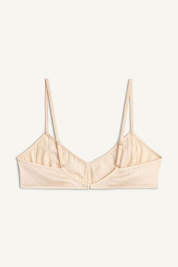BRALETTE SEDA MINIMAL LIMITED EDITION / Rosa pastel - Zara фото 3