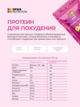 Протеиновый коктейль банановый вкус - Newa nutrition фото 4