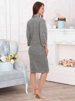 Юбка "Лайма" (черн-зелен)