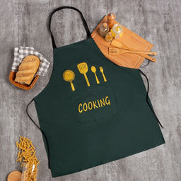 Фартук "COOKING" х/б с водоотталкивающей пропиткой Лен Поволжья