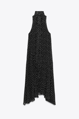 ZW COLLECTION HALTER POLKA DOT DRESS - Zara фото 19
