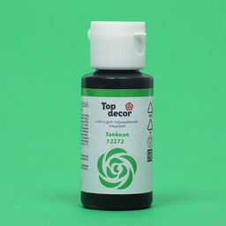 Пищевой краситель гелевый Top decor, зеленый, 30 г