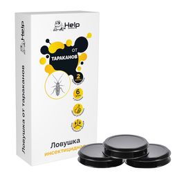Ловушка для ТАРАКАНОВ, инсектицидная, 6шт
