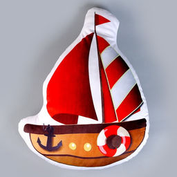 Мягкая игрушка «Корабль», 55 см