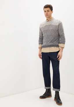 Джемпер 22139 джинс 2 - Стим фото 19