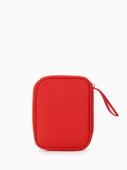 Косметичка-аптечка дорожная на молнии, с ручкой, Firstaid, красная - Simaland фото 5