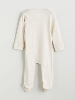 Bask?l? Erkek Bebek Tulum