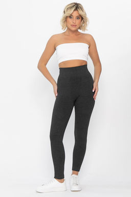 Лосины в рубчик утепленные - Lt collection фото 7