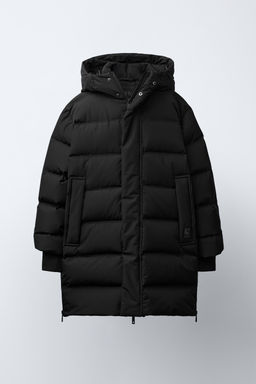 LONG WATER-REPELLENT DOWN COAT