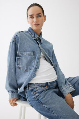 MAMA Slim Mom Ankle Jeans - H&m фото 4