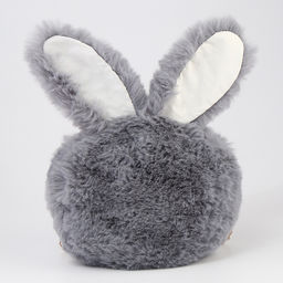 Сумка детская «Зайчик», 20×20 см, серая