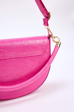 Pembe Metal Toka Detayl? Kad?n Mini Boy City Omuz Canta TAKAW26OC00022