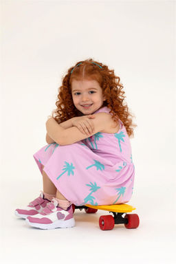 Трикотажное платье без рукавов Магнолия для девочек Неожиданная скидка в корзине - U.s. polo assn фото 3