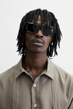 FLOWING SHIRT WITH BOW - Zara фото 4