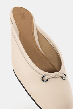WEDGE SLINGBACK BALLET FLATS - Zara фото 6