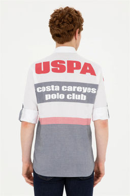 Мужская темно-синяя рубашка с длинным рукавом Неожиданная скидка в корзине - U.s. polo assn фото 5