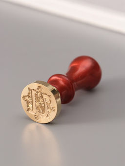 Печать для сургуча с пластиковой ручкой «Буква U на вензеле», 2.5×2.5×6.3 см