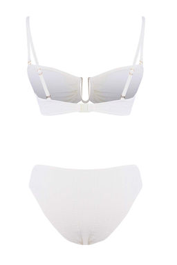 Ekru Straplez Kapl_ Dokulu Aksesuar Detayl_ D___k Bel Brazilian Bikini Tak_m_ TBESS26BT00136 - Trendyolmilla фото 7