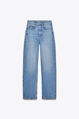 TRF MOM FIT HIGH-WAIST JEANS - Zara фото 30