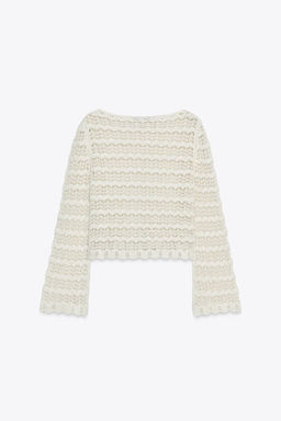 POINTELLE KNIT JUMPER - Zara фото 11